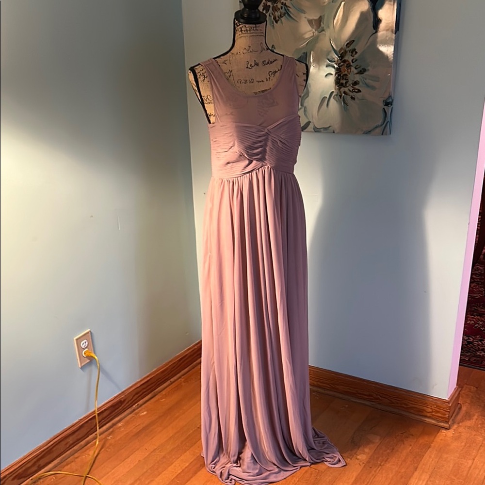 NWT Elegant Mauve Evening Gown